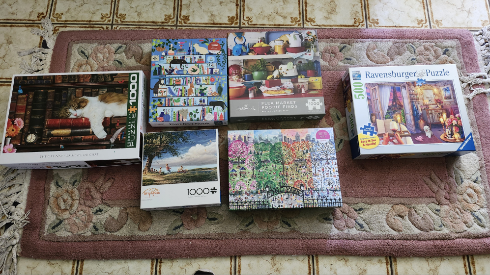 sold JIGSAW puzzles age 12+