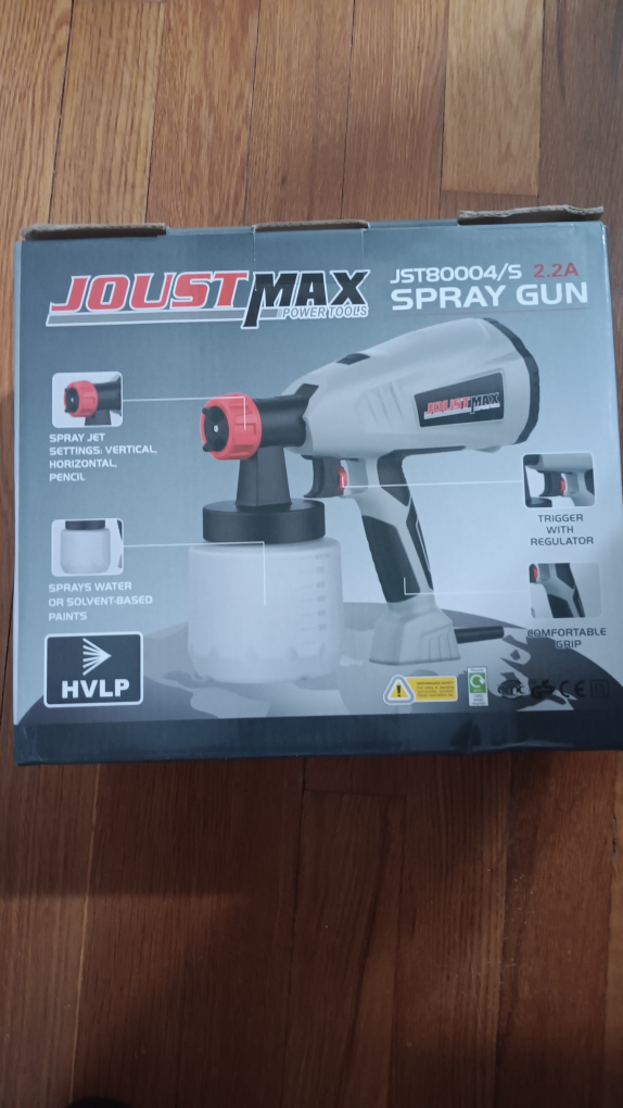 JOUSTMAX JST80004/S 2.2A Spray Gun - New in Box! - photo 2