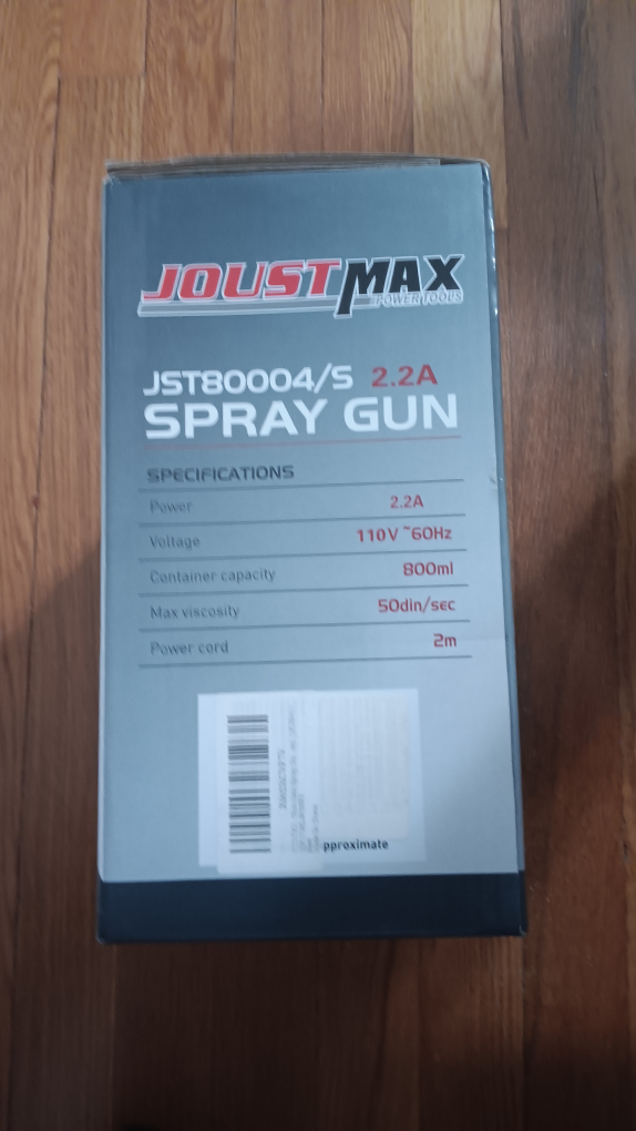 JOUSTMAX JST80004/S 2.2A Spray Gun - New in Box! - photo 4