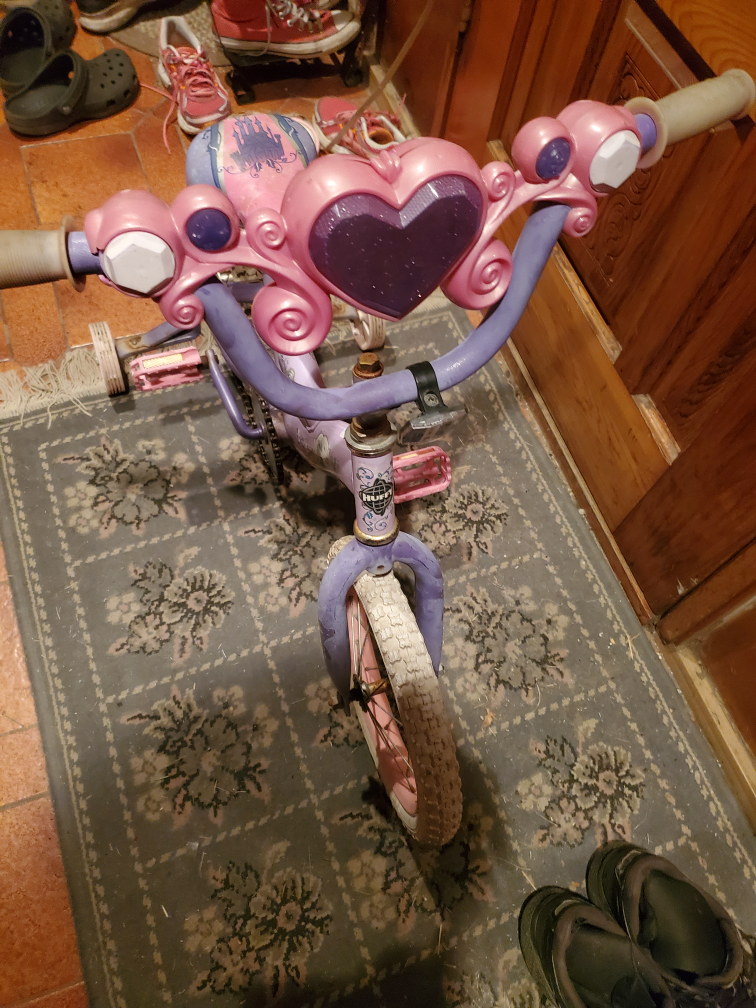 Kids' Purple & Pink Training Bike 14" - photo 5