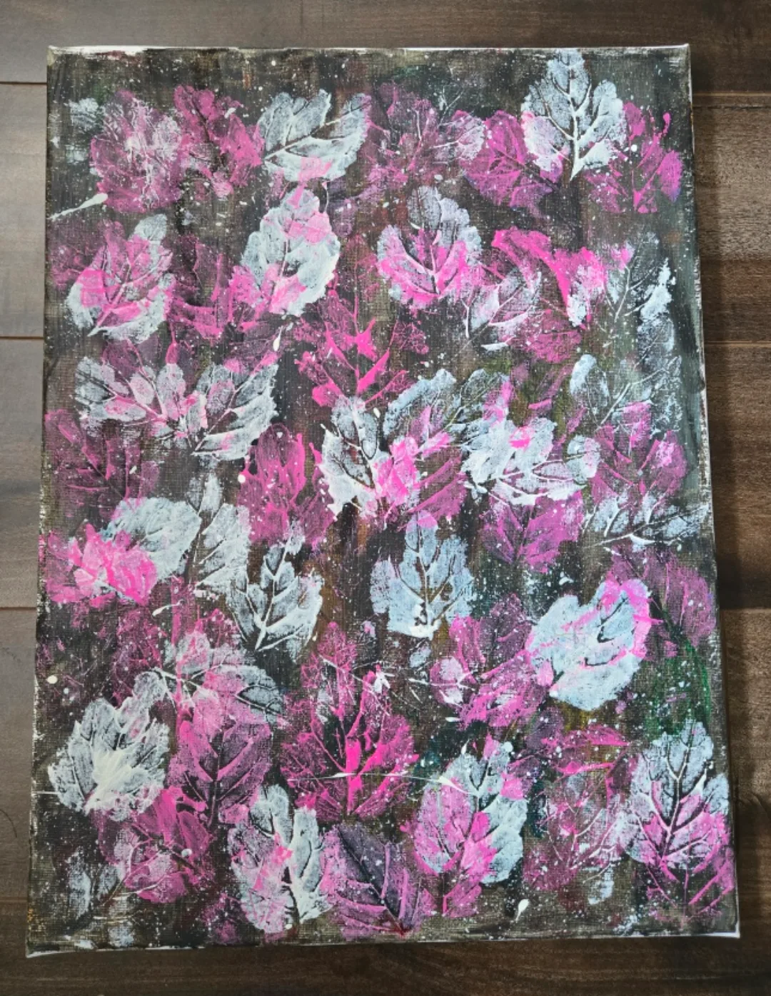 Leaf Print Canvas Art thumbnail