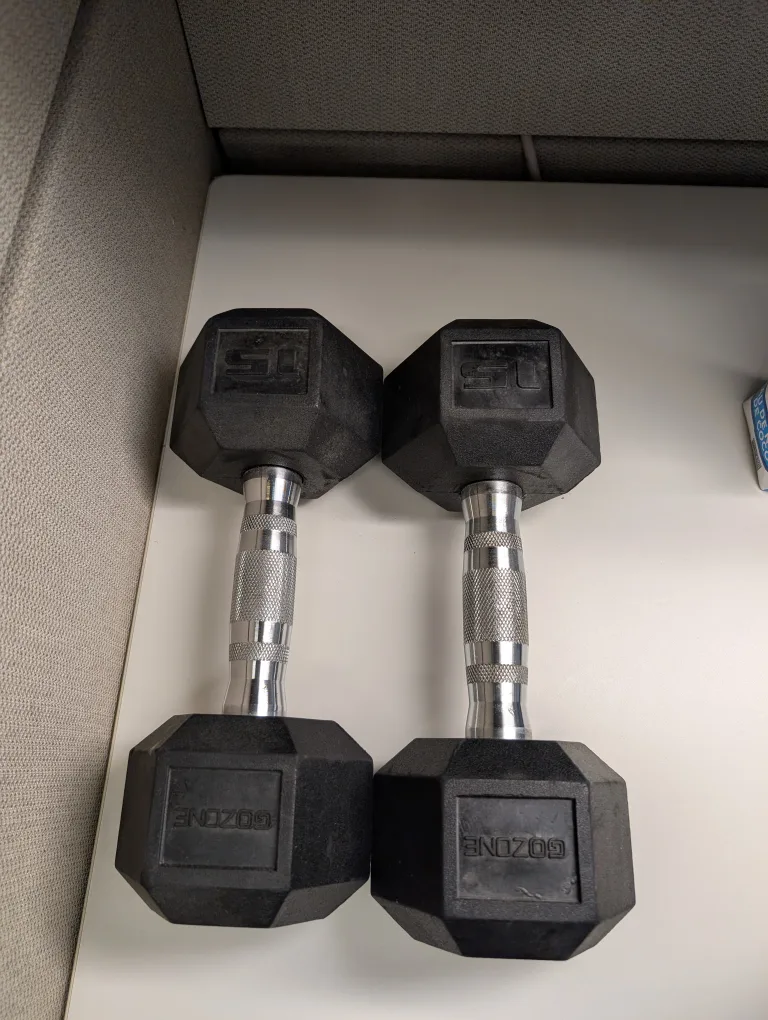 GoZone 15lb Dumbbell Set thumbnail