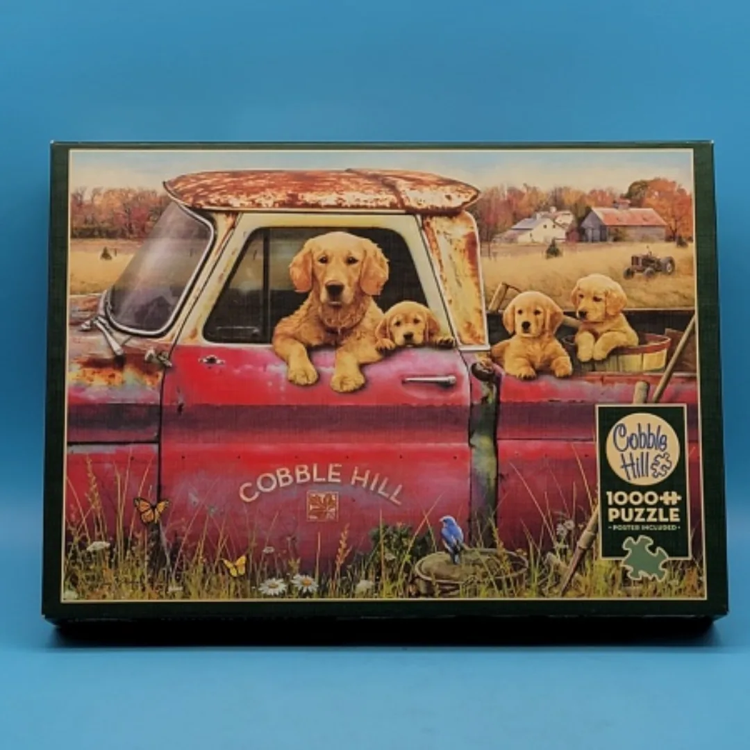 🥳VGC🤩 Cobble Hill 1000 Piece Puzzle Complete thumbnail