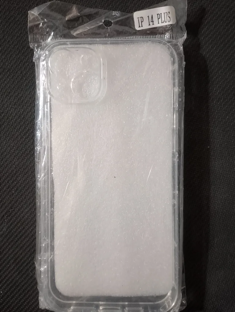 IP 14 Plus Clear Phone Case - New! thumbnail