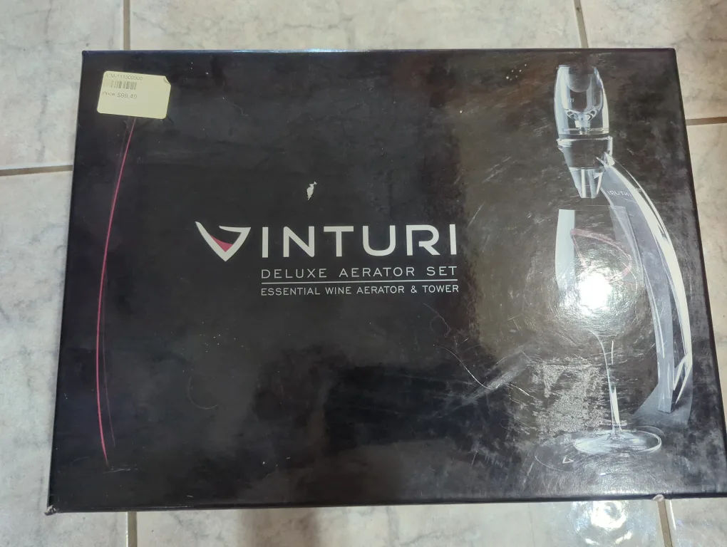 Vinturi Deluxe Aerator Set - Wine Aerator & Tower thumbnail