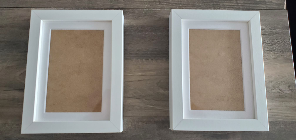 White Picture Frames (Set of 2)