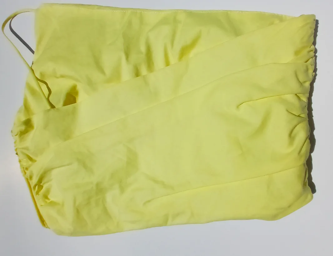 Zara Yellow One-Shoulder Top - Size S image indicator(3)