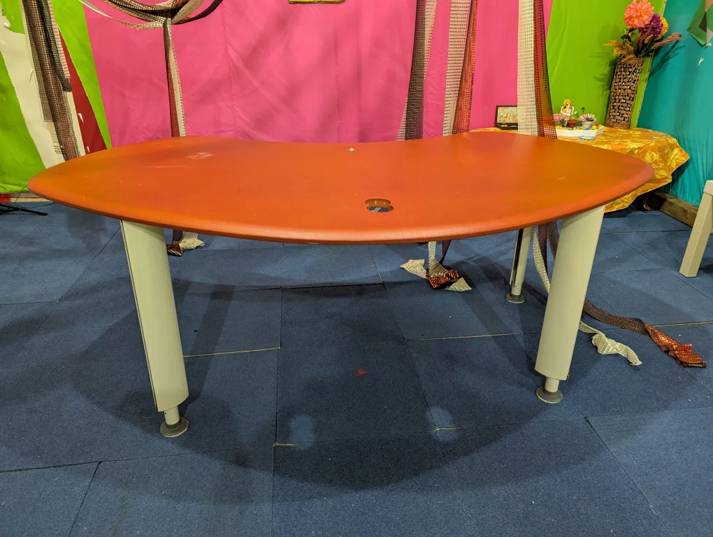 Orange Office Desk thumbnail