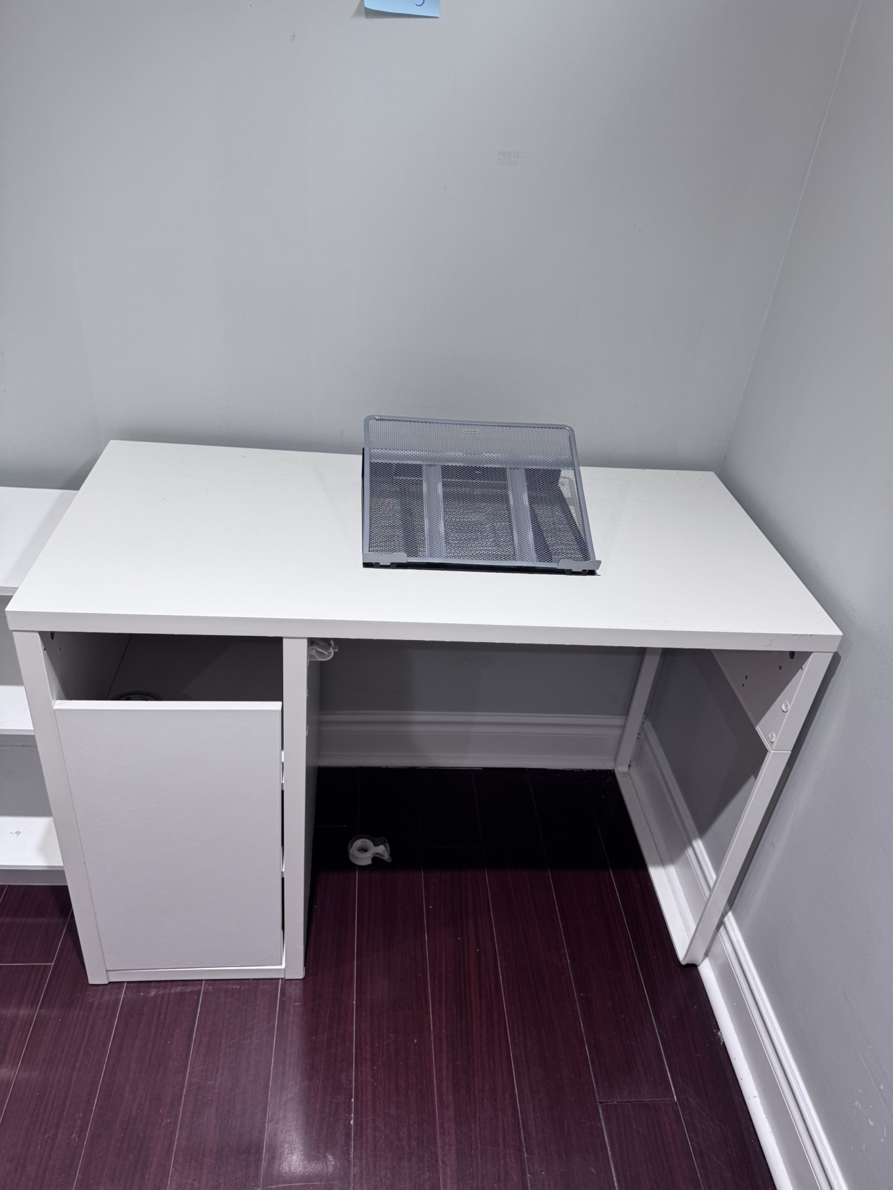 Set of compute table, chair and side shelf - photo 2