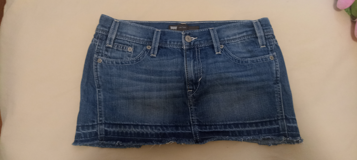 Free Levi's Denim Mini Skirt - Size S