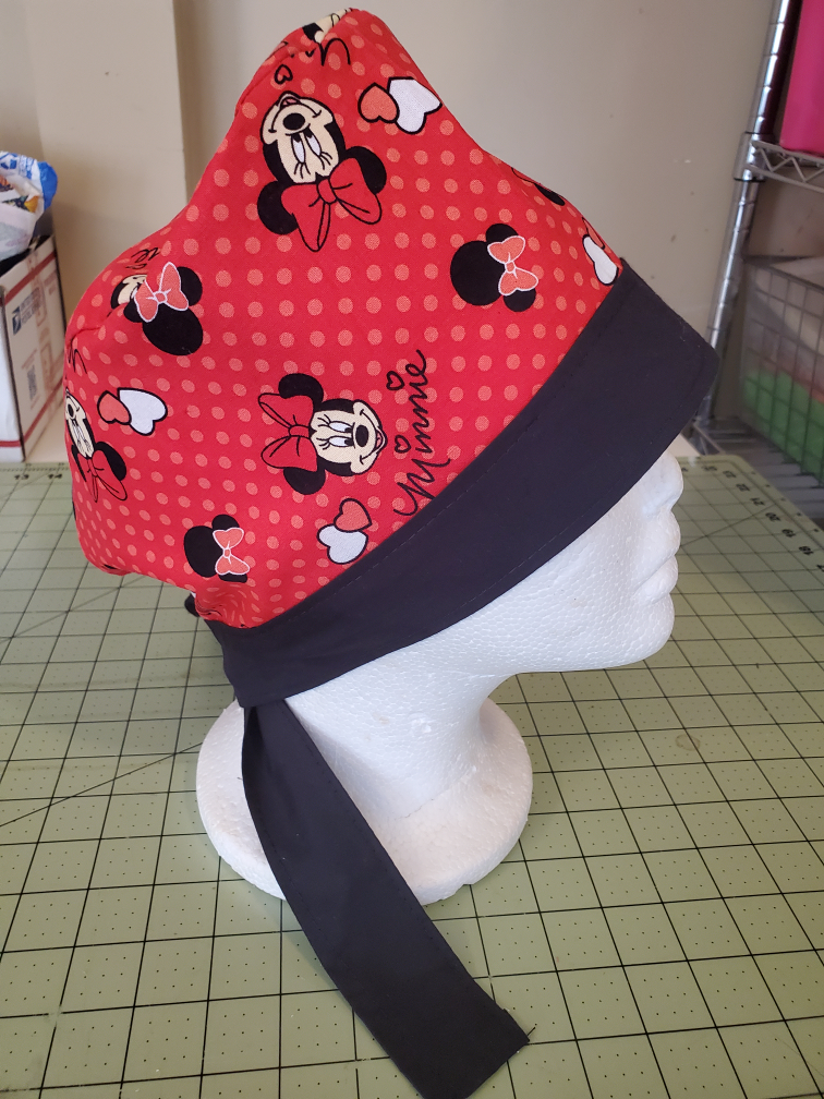 Minnie Mouse Scrub Cap, Red - photo 4