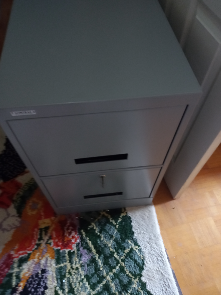 Admiral Two-Drawer Filing Cabinet - photo 2