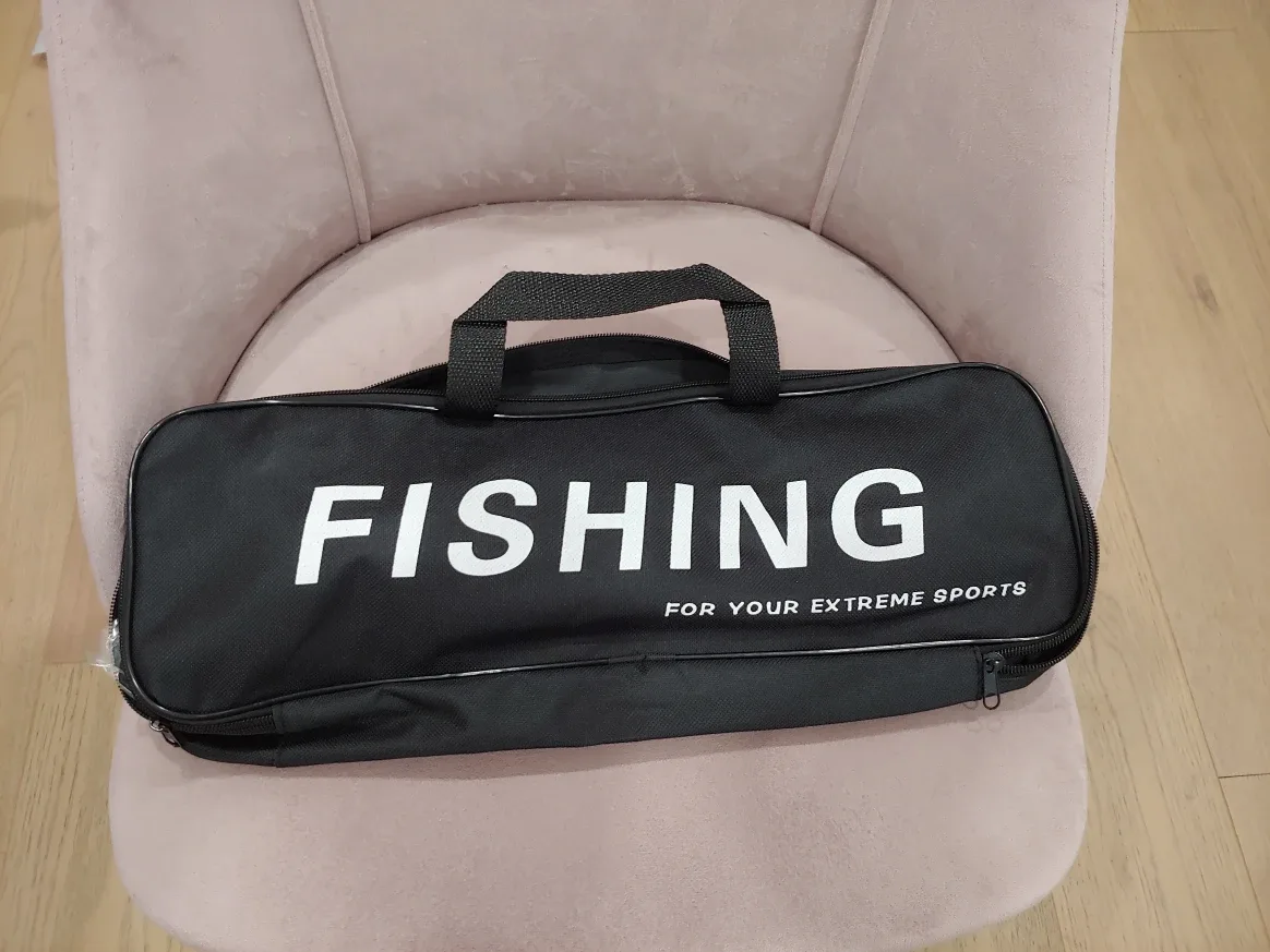 Fishing Rod Combo, NEW, Telescopic, Reel, Line, Carrying Bag image indicator(6)