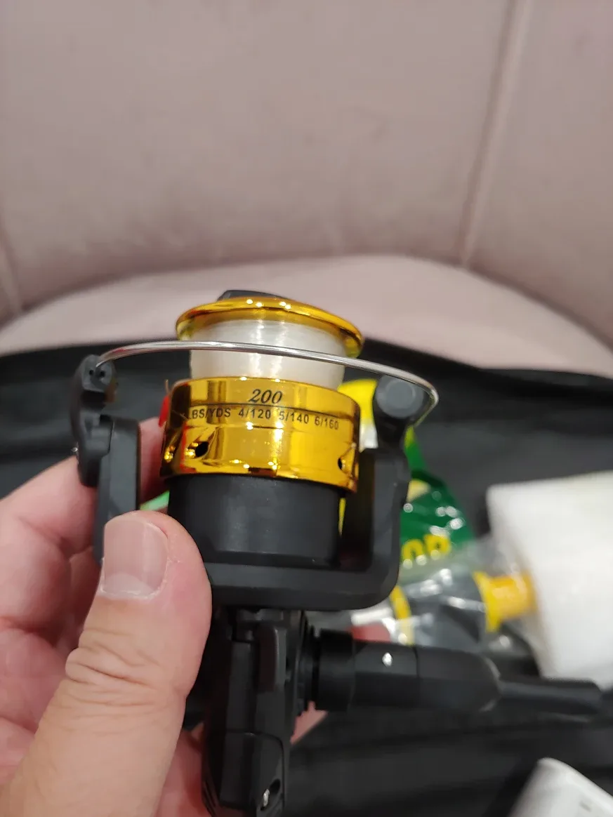 Fishing Rod Combo, NEW, Telescopic, Reel, Line, Carrying Bag image indicator(7)