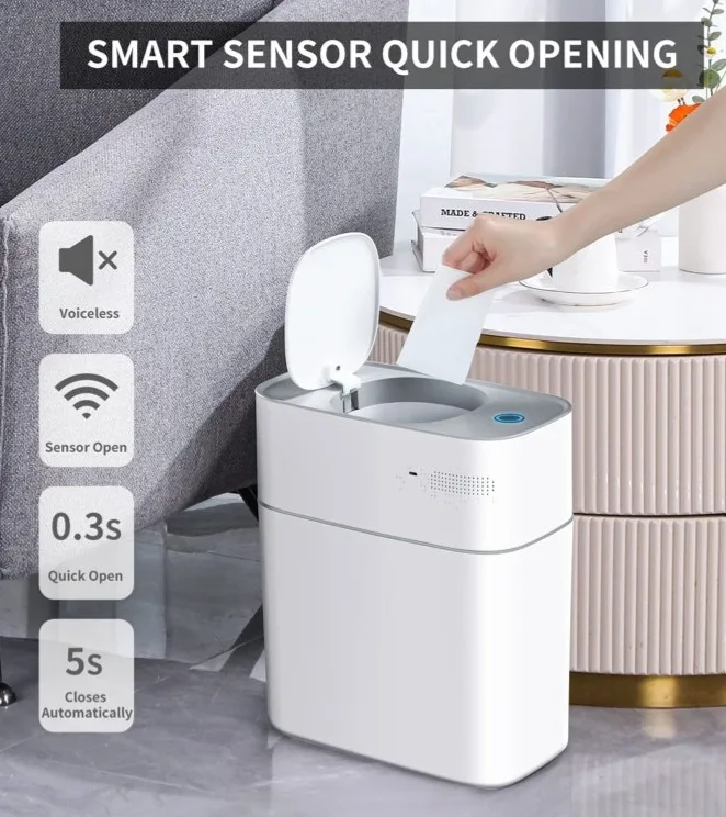 Joybos Smart Sensor Trash Can image indicator(5)