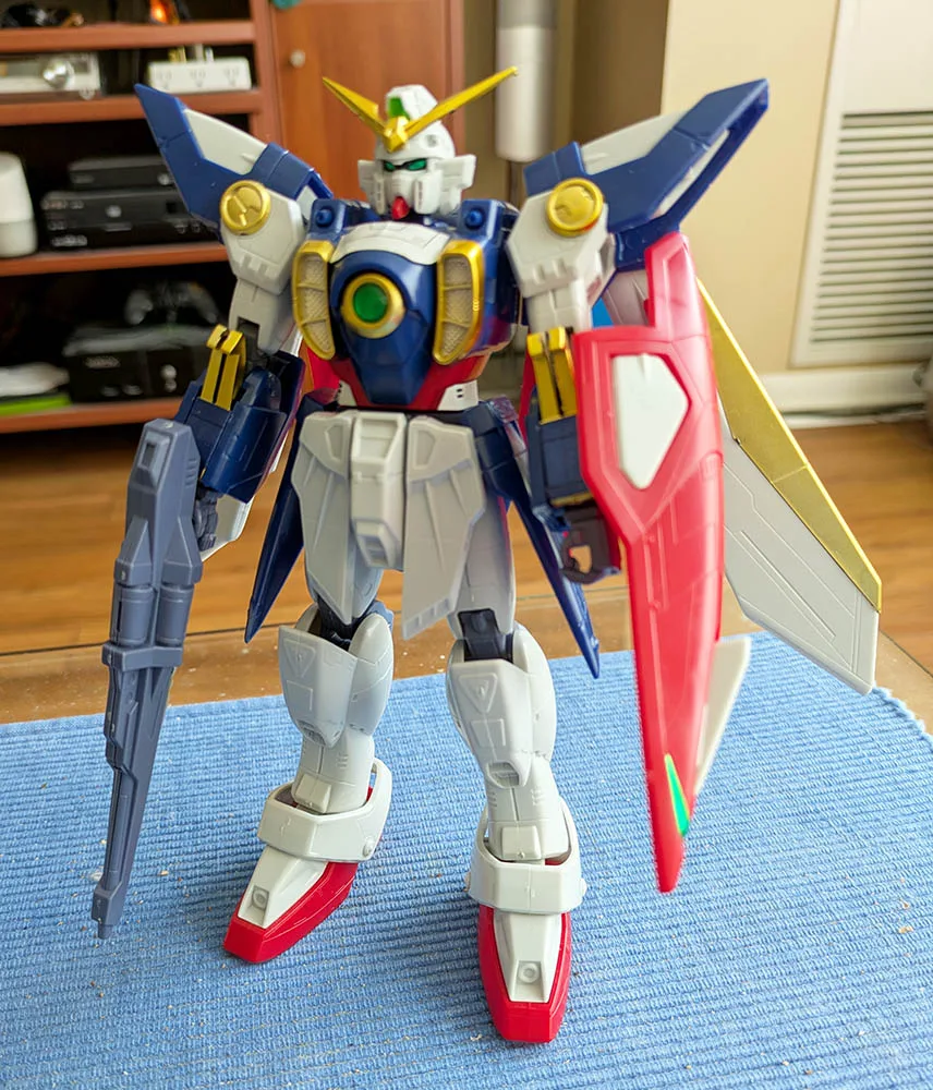 Wing Gundam Action Figure Model Kit - HG 1/100 Scale - BUILT thumbnail