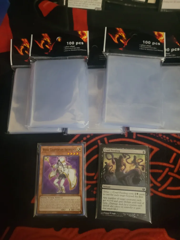 penny sleeves. card sleeves thumbnail