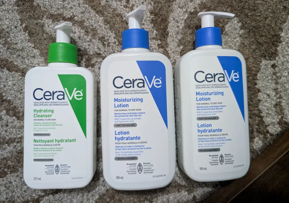 Brand new CeraVe Hydrating Cleanser & Moisturizing Lotion $10 ea thumbnail