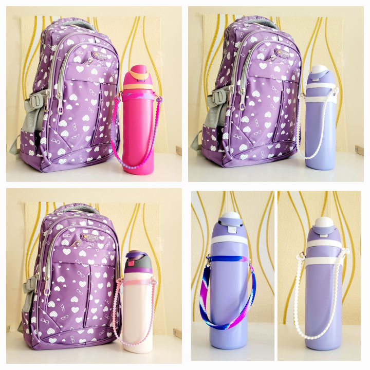 Backpack, Water Bottle,Silicone Holder- Sold Separately or Set