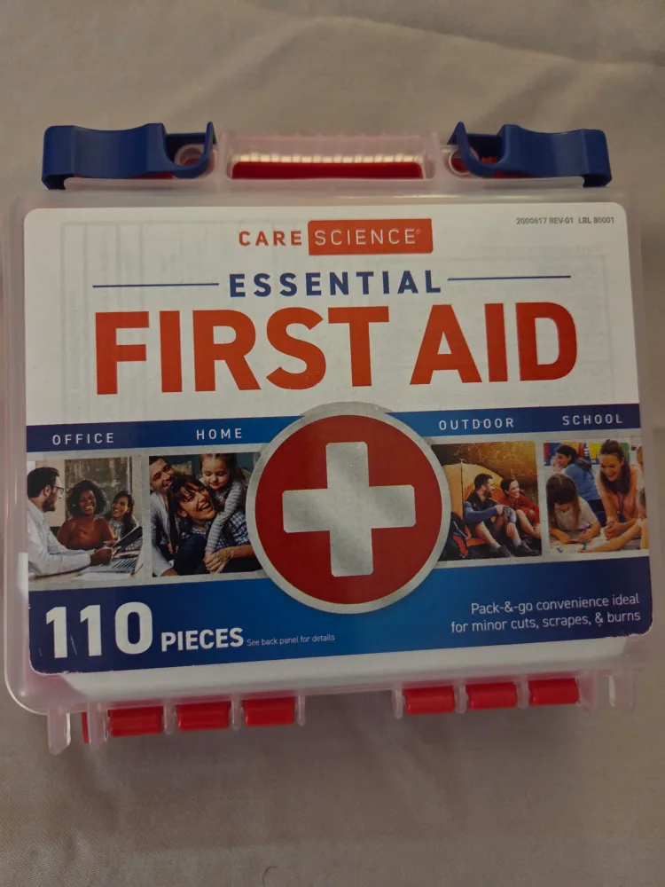 Care Science Essential First Aid Kit - 110 Pieces thumbnail