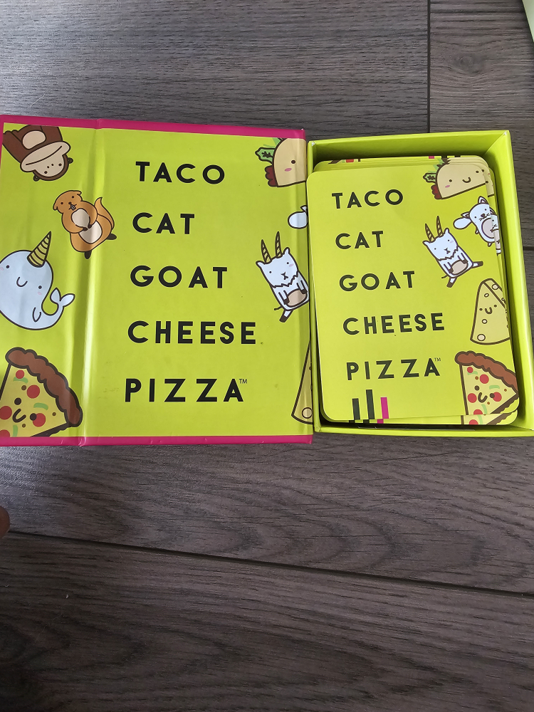 Taco Cat Goat Cheese Pizza Card Game - photo 3