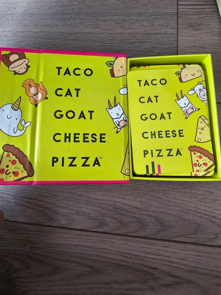 Taco Cat Goat Cheese Pizza Card Game image indicator(3)
