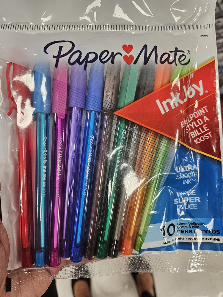 Paper Mate InkJoy 100 Ballpoint Pens - 10 Pack