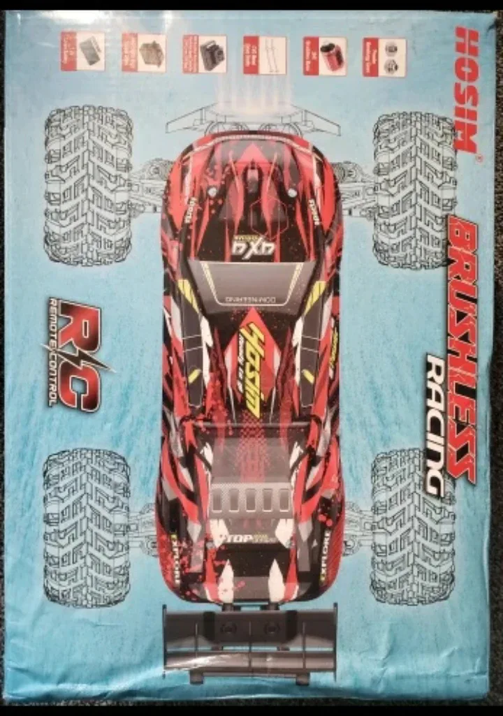 Hosim x07 1:10 Scale Brushless RC car/truggy. thumbnail