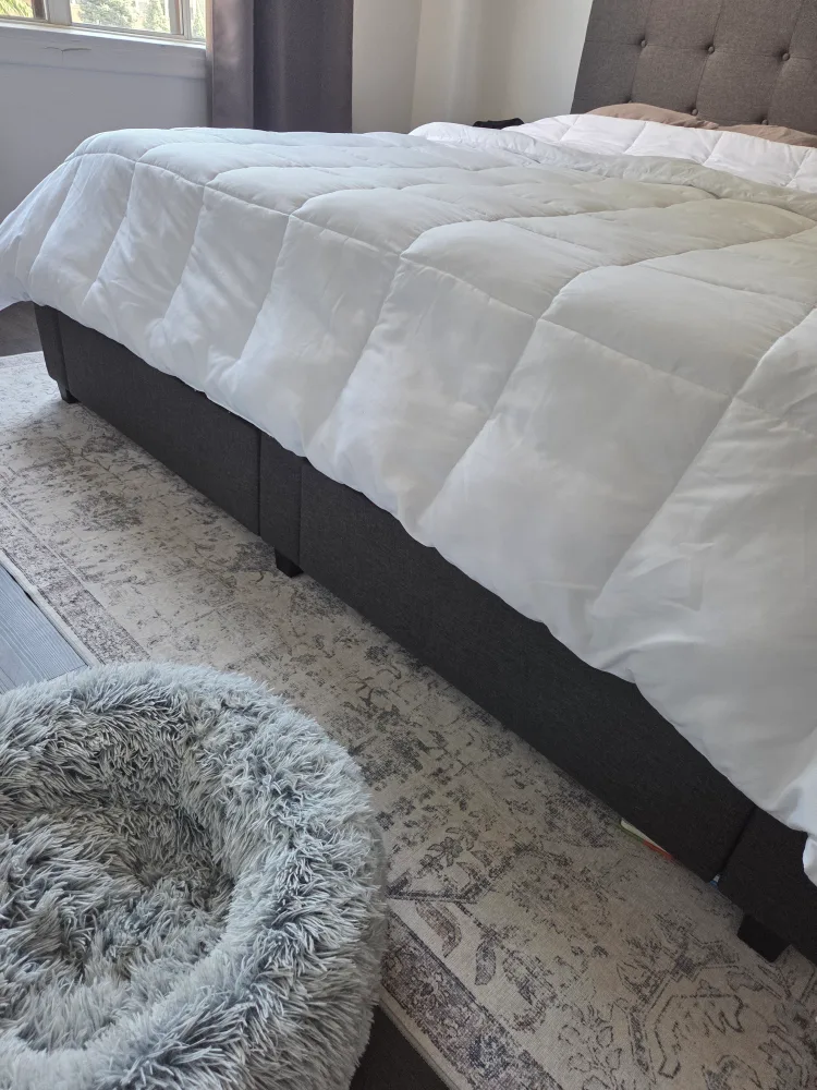 California King Upholstered Bed Frame and Drawers image indicator(2)