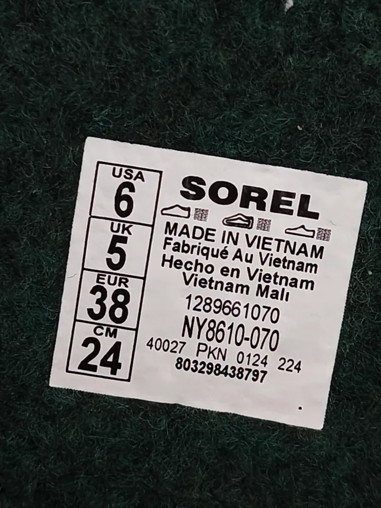 Sorel Thermoplus Innerboot Size 6 Youth - For Winter Boots image indicator(3)