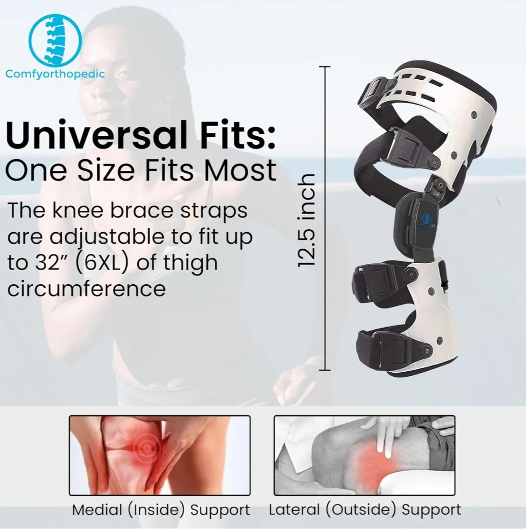 Comfyorthopedic OA Unloader Knee Brace for osteoarthritis, ... image indicator(4)