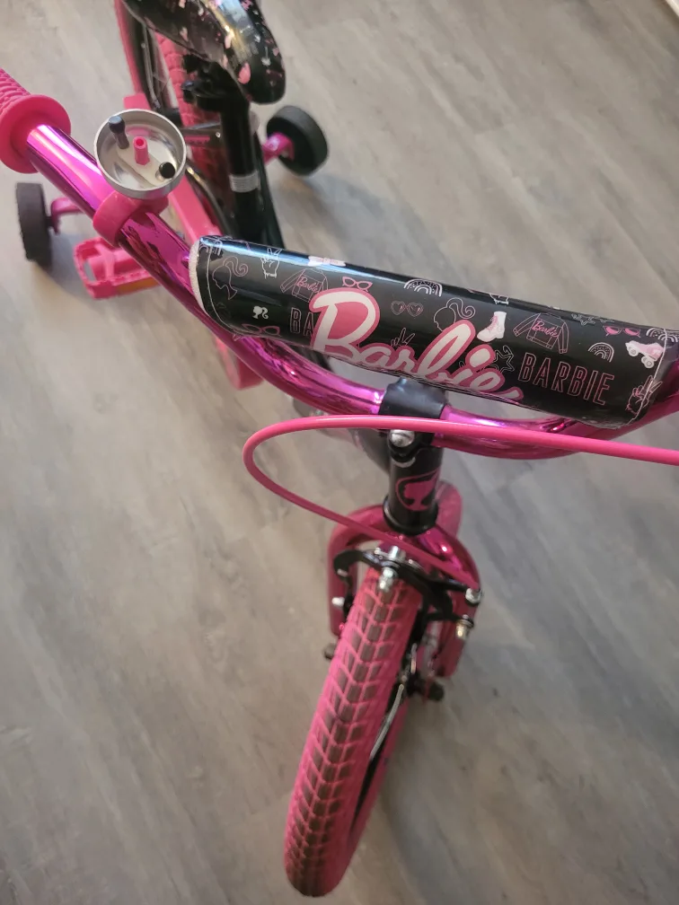 Barbie Kids' Bike - Pink & Black image indicator(3)