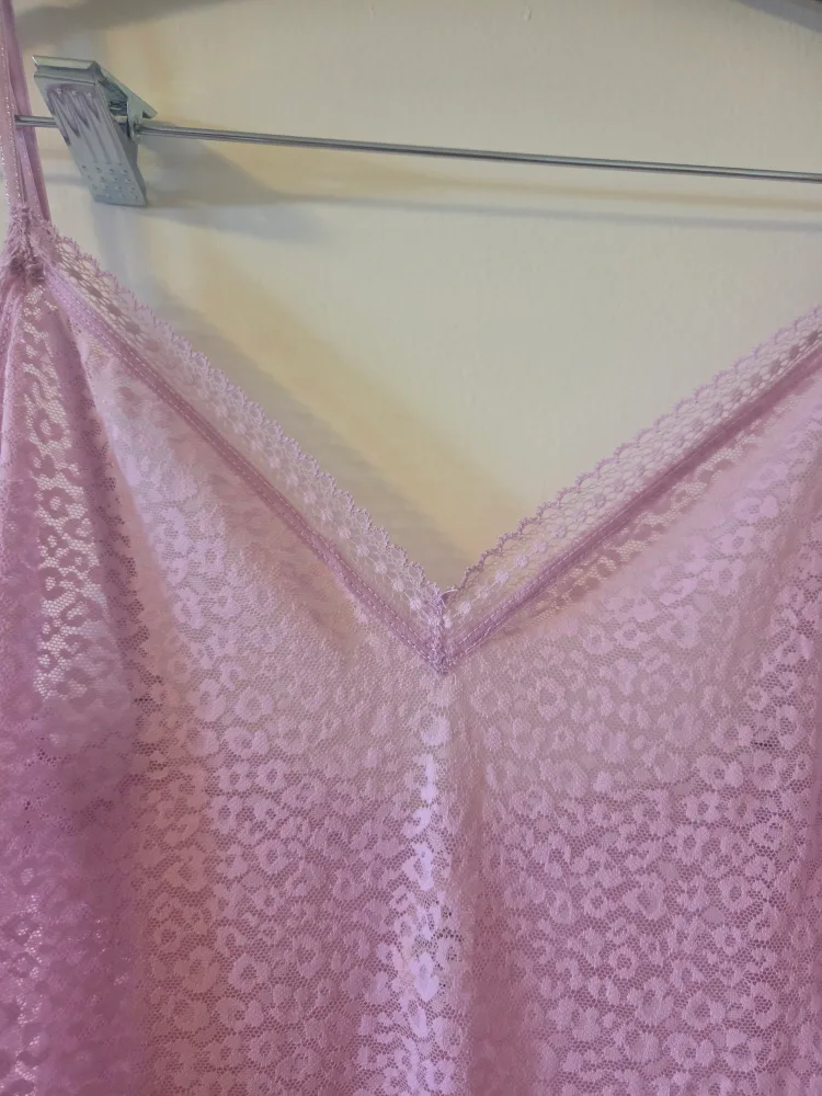 Victoria's Secret Pink Lace Slip Dress image indicator(3)