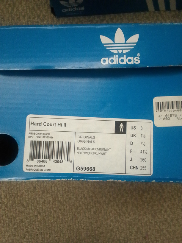 Adidas Hard Court Hi II - Size 8 US - photo 3