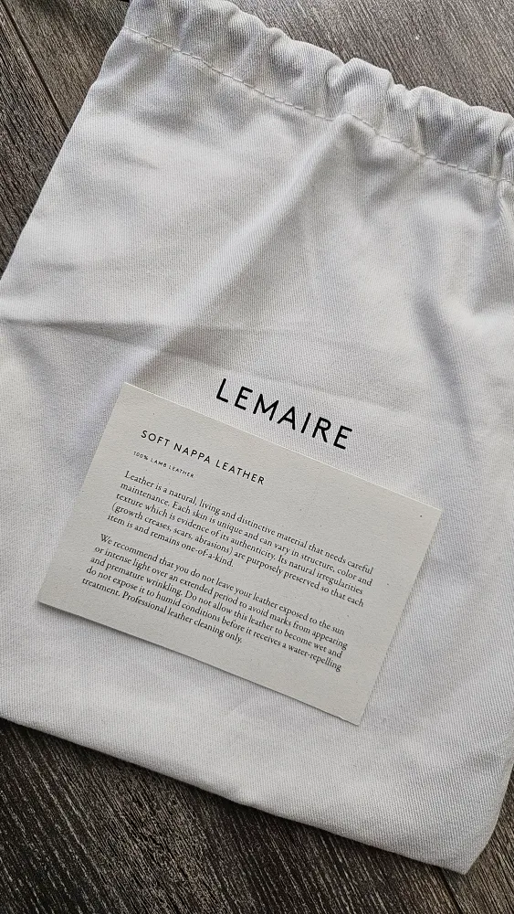 Lemaire Black A5 Folder Pouch image indicator(3)