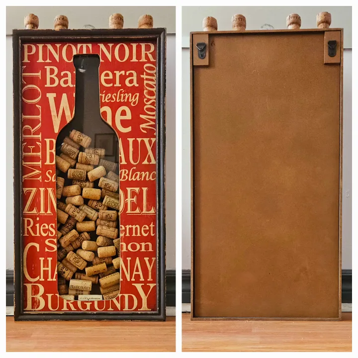 Wine Cork Holder Box 📦 thumbnail