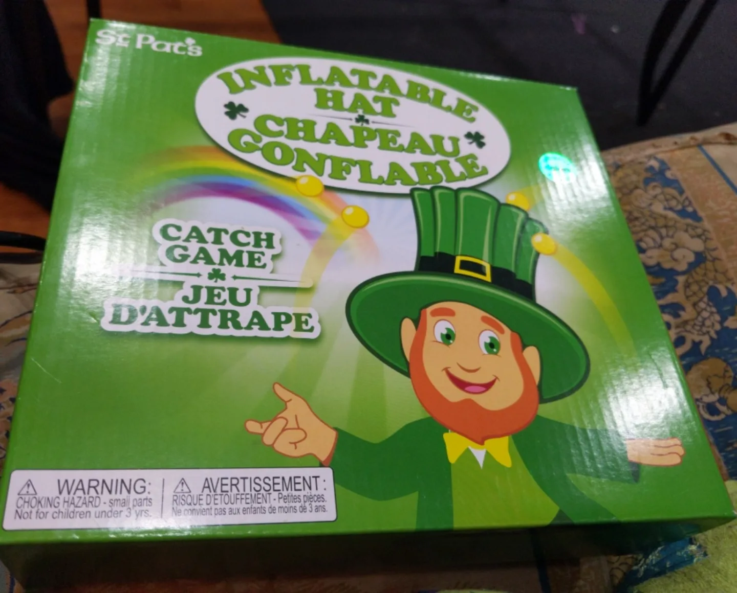 St Pat's Inflatable Hat Catch Game thumbnail