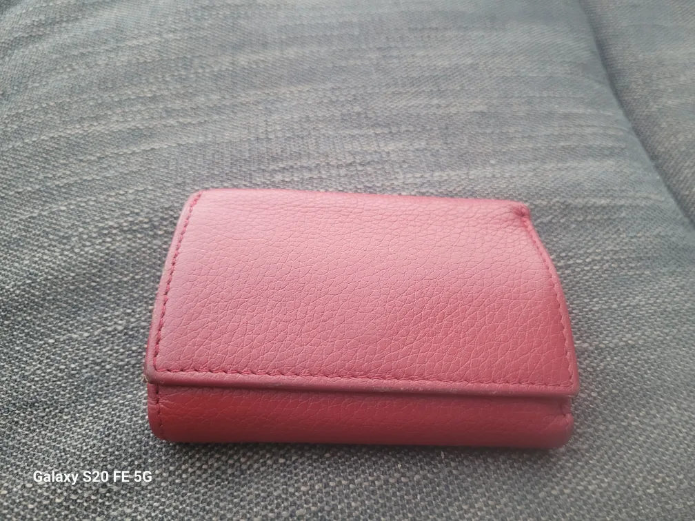 Gianni Chiarini Firenze Red Leather Wallet image indicator(2)