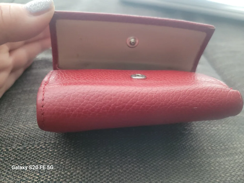 Gianni Chiarini Firenze Red Leather Wallet image indicator(5)