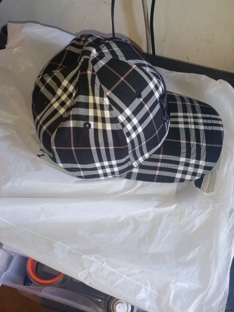 Burberry Plaid Baseball Cap thumbnail