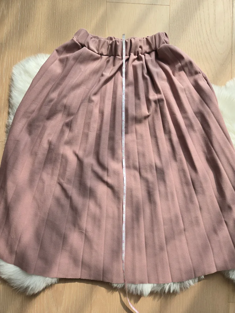 Pleated Skirt with pockets - Size Small, Pink image indicator(3)