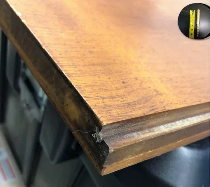 🥕Vintage Wood Cabinet Doors - Brass Ornate Detail image indicator(10)