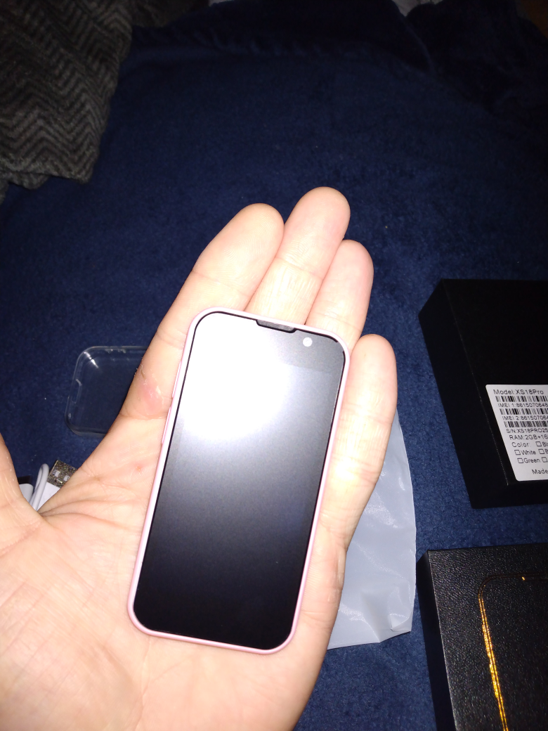 XS18Pro Mini Smartphone - Pink