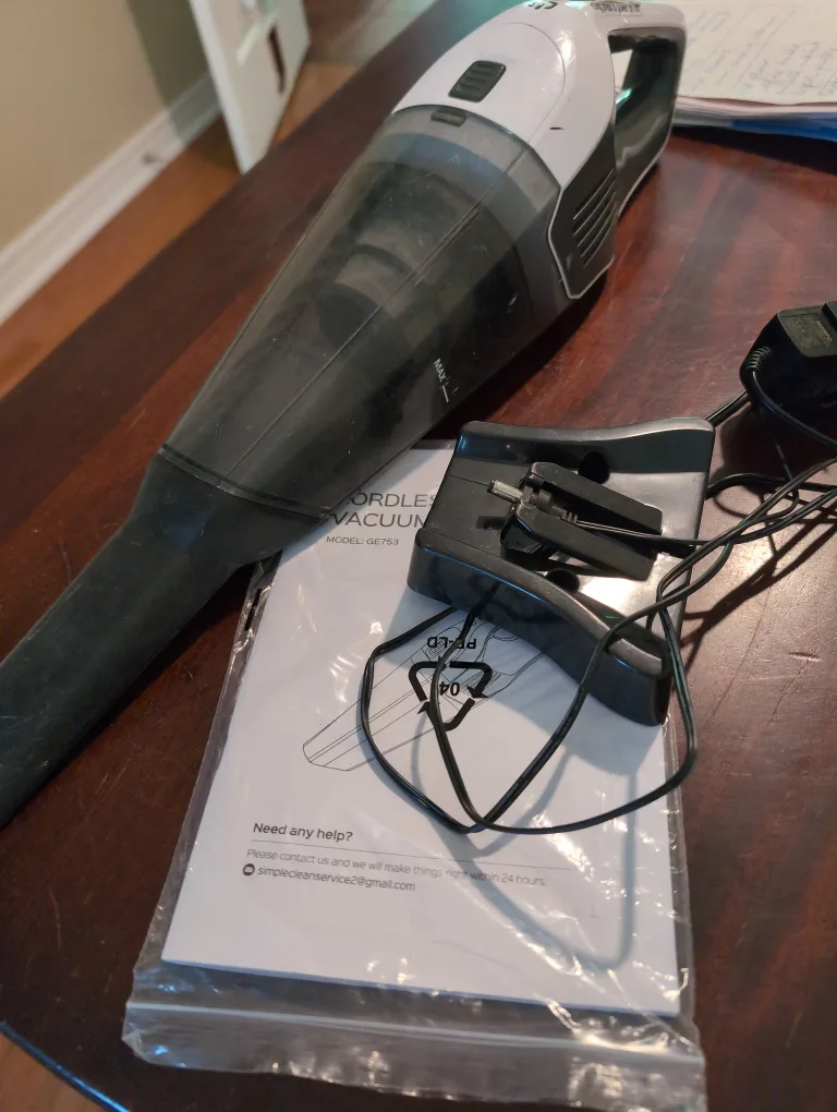 Cordless Handheld Vacuum GE753 thumbnail