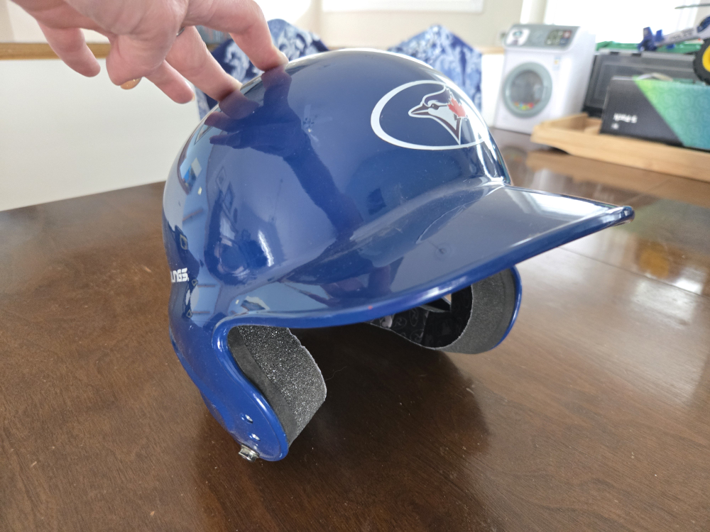 Rawlings Toronto Blue Jays Baseball Helmet, Size 6½-6⅞