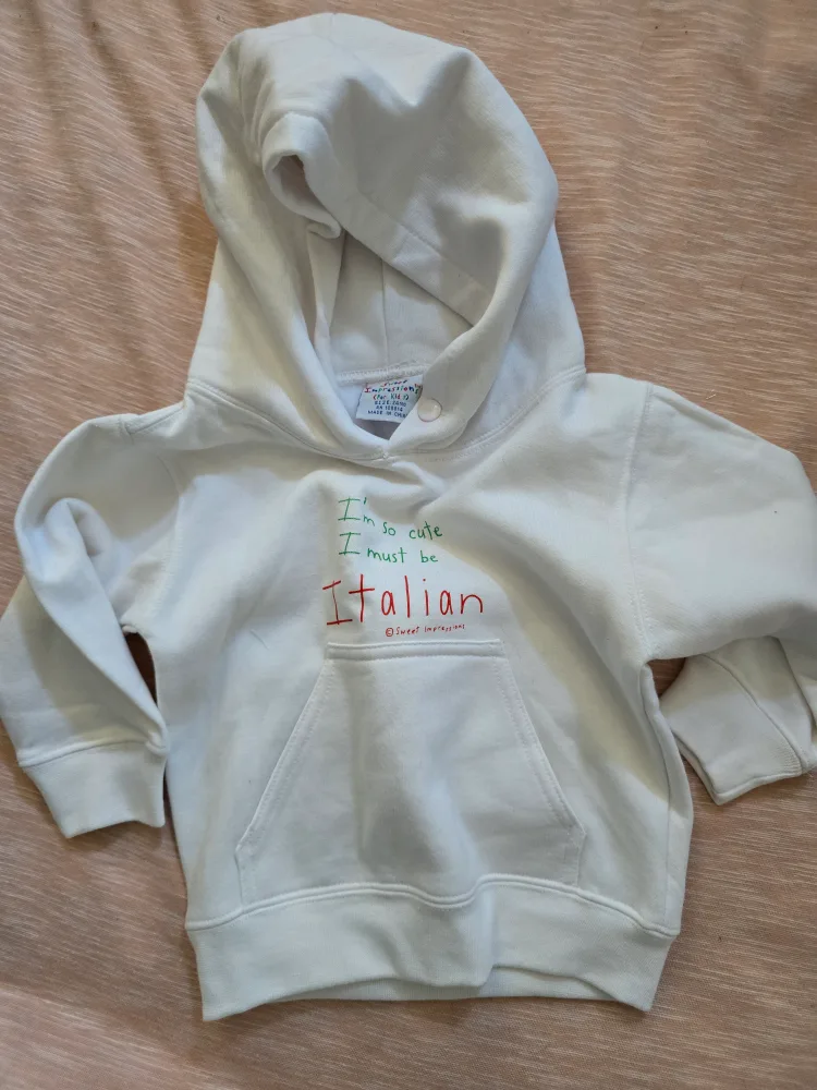 [freecycle] Sweet Impressions 24mo White Hoodie thumbnail