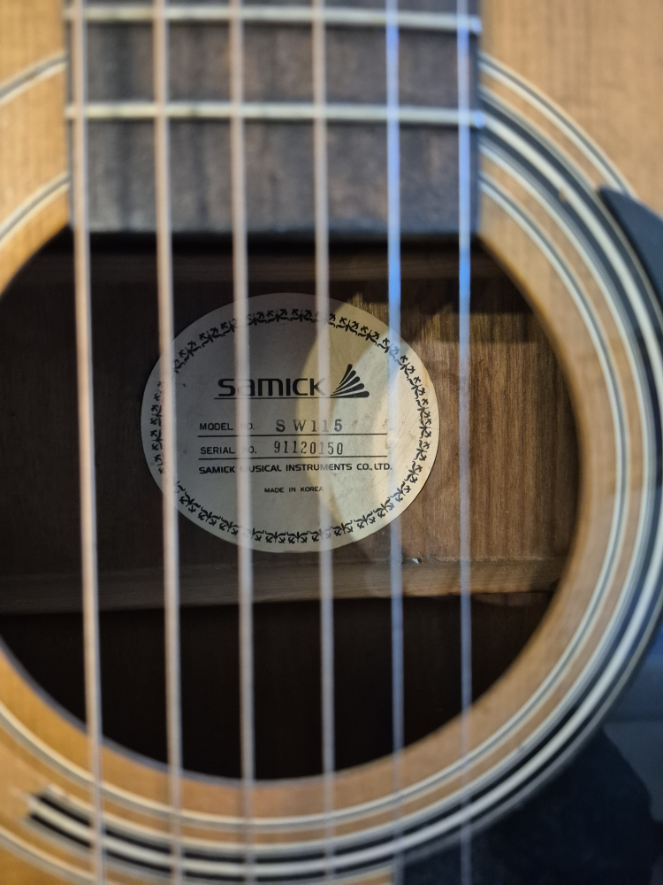 Samick SW115 Acoustic Guitar - photo 2