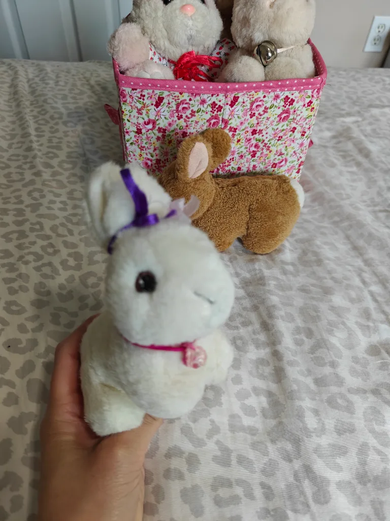 Bunny Plush Toy Collection 💖🧡 image indicator(9)