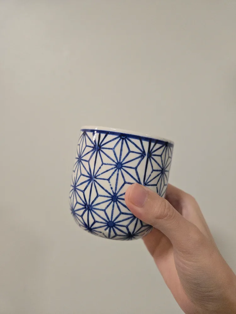 Blue & White small ceramic pot thumbnail