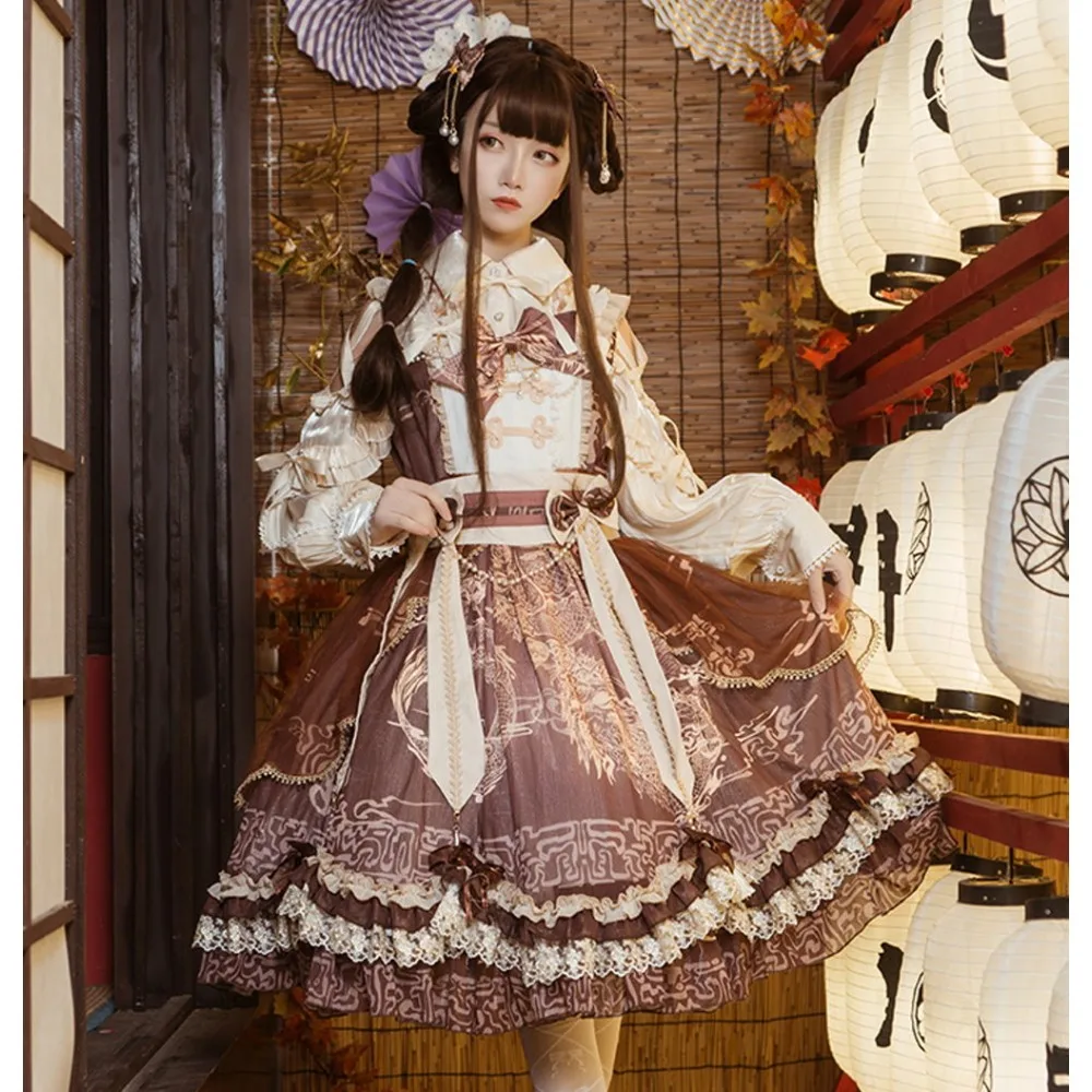 Glitzy Wonderland Lolita classic Dragon Rhyme style thumbnail